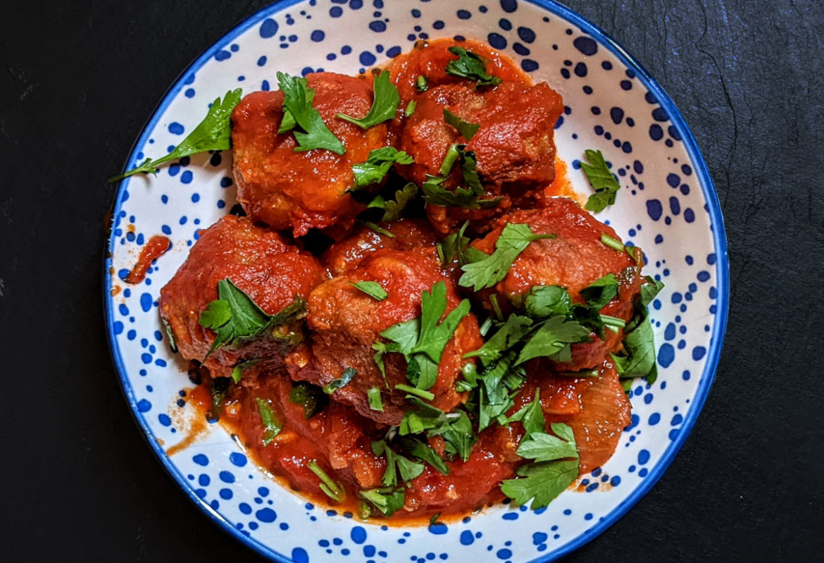 Tapas: Albóndigas con tomate - húsgombócok - Jamon.hu